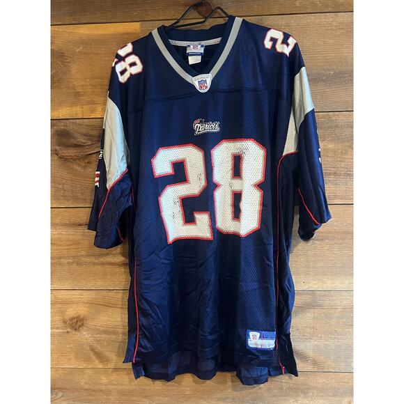 NFL Reebok New England Patriots Corey Dillon Football‎ Jersey Mens Size XL - Picture 1 of 7